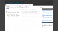 Desktop Screenshot of einstellungstest-ueben.com